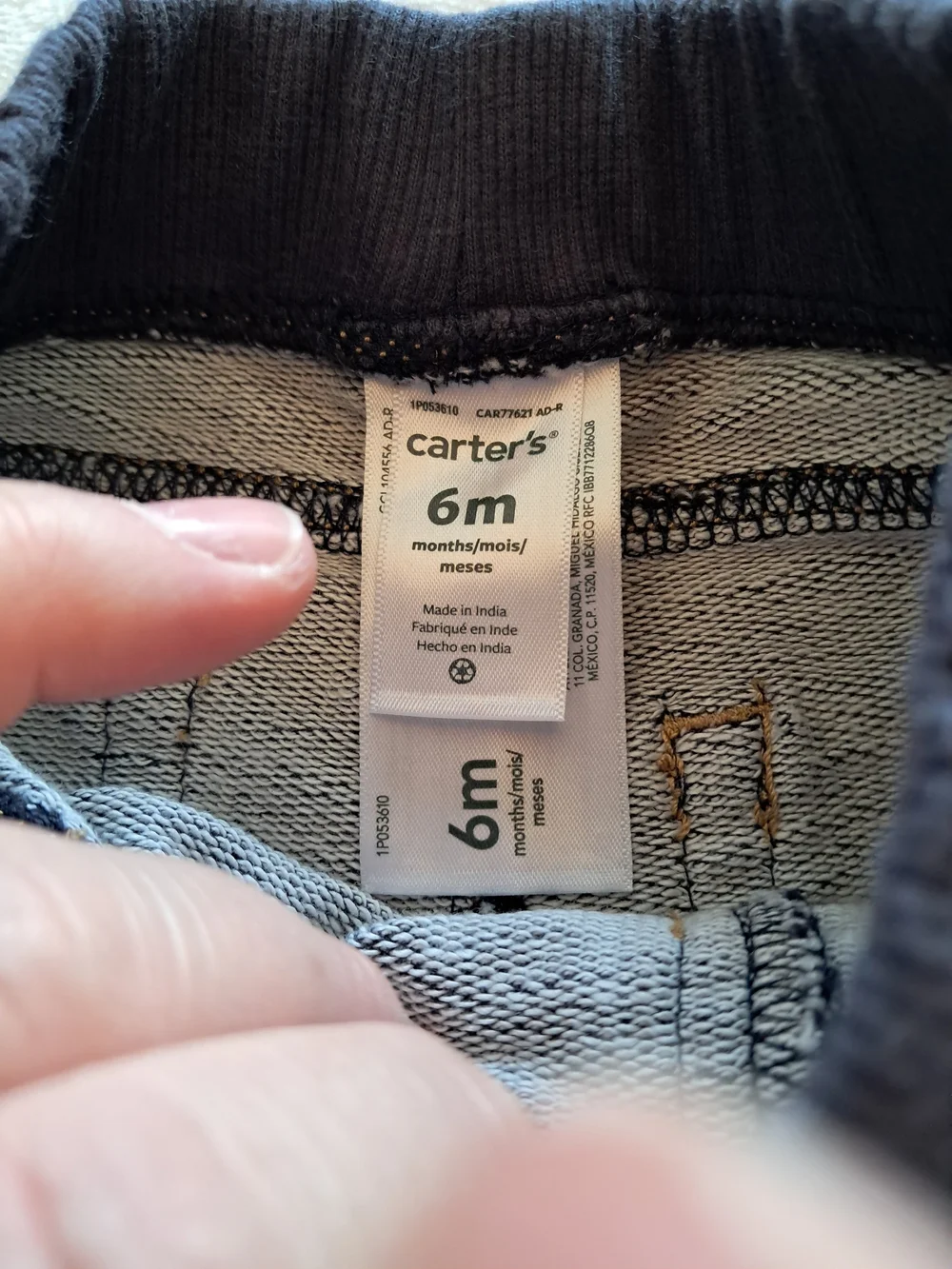 Carter's Dark Navy Knit Jogger Pants